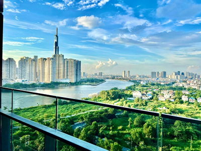 The River Thu Thiem, Vietnam  The River Thu Thiem, Vietnam