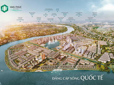 Van Phuc City urban area, Vietnam Van Phuc City urban area, Vietnam