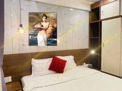 Scenic Valley with pool and recreation areas, Vietnam  Scenic Valley with pool and recreation areas, Vietnam