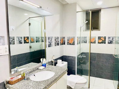 Scenic Valley with pool and recreation areas, Vietnam Scenic Valley with pool and recreation areas, Vietnam