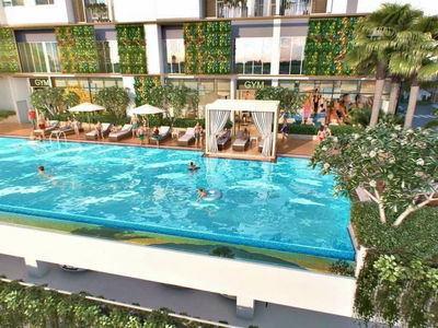 Residential complex with a pool, Vietnam Residential complex with a pool, Vietnam
