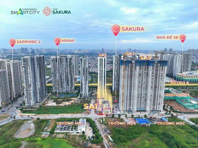 The Sakura - Vinhomes Smart City Project, Vietnam  The Sakura - Vinhomes Smart City Project, Vietnam