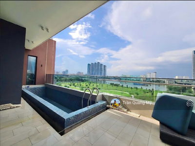 The River Thu Thiem, Vietnam The River Thu Thiem, Vietnam