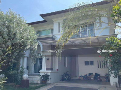 Single house for rent, Nantawan-Suvarnabhumi project, Bang Phli, good location with garden floor, Samut Prakan., Thailand Single house for rent, Nantawan-Suvarnabhumi project, Bang Phli, good location with garden floor, Samut Prakan., Thailand