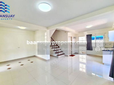 For rent, 3-story townhome, corner unit, Bangkoknon Road. Near the Purple Line, Tiwanon Intersection Station, Nonthaburi, Thailand For rent, 3-story townhome, corner unit, Bangkoknon Road. Near the Purple Line, Tiwanon Intersection Station, Nonthaburi, Thailand